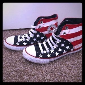 American Flag Converse
